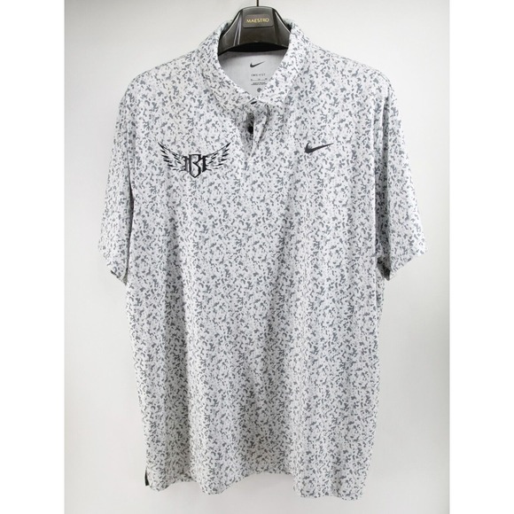Nike Dri-FIT Tour‎ Camo Shirt Men's XL Logo Performance Golf Polo DR5306-025 - Picture 1 of 8